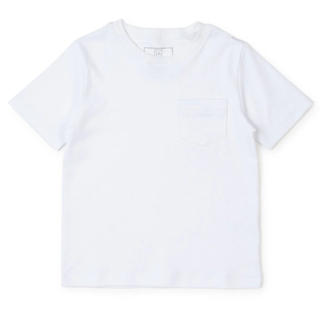 Charles Boys Pima Cotton Pocket T-shirt