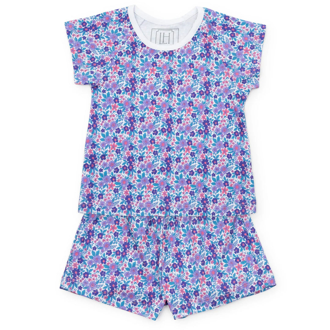Emery Short Set-Blackberry Floral