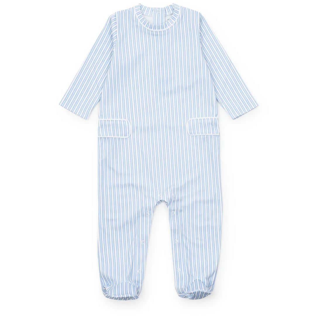 Preston Boys Romper-Classic Stripe