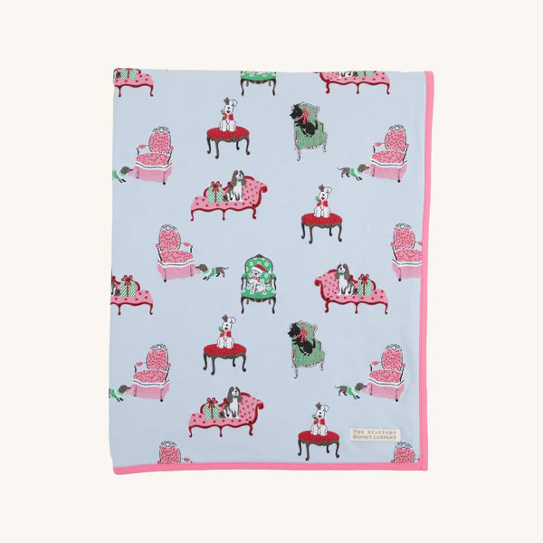 Silent Night Throw-Pawrecious