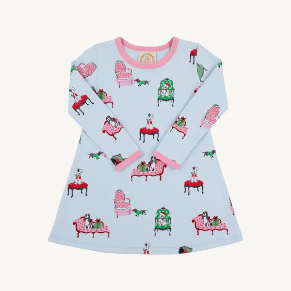 LS Polly Play Dress-Pawrecious