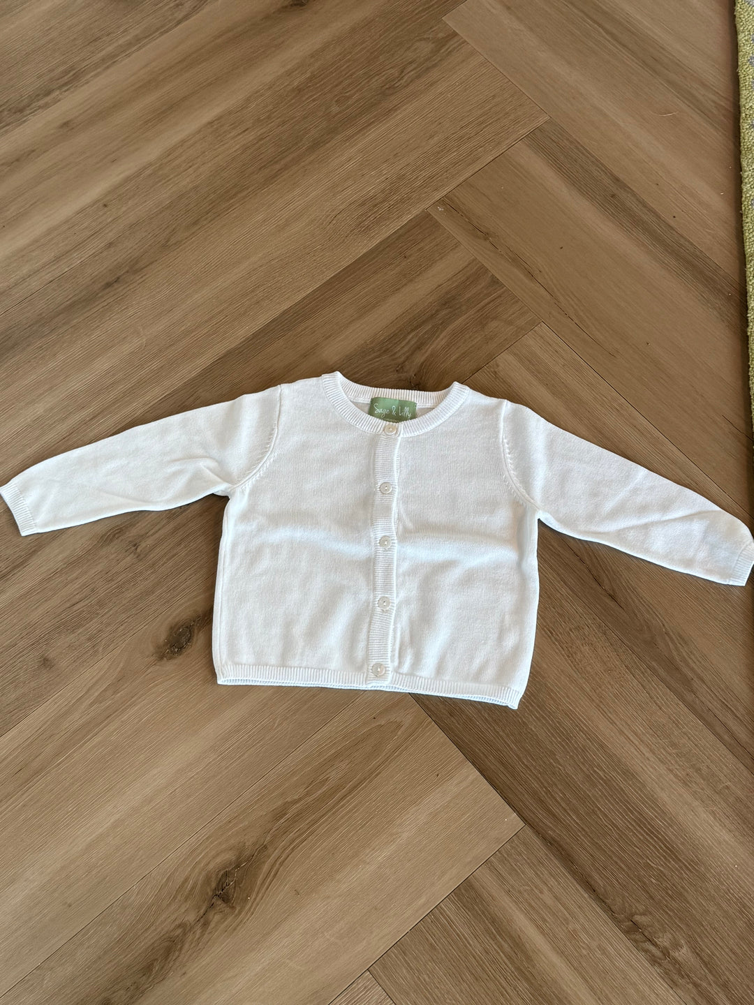 White Cardigan