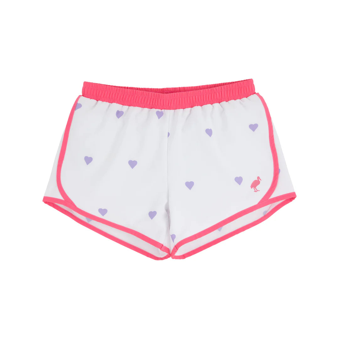 Prepletic Shimmy Shake Shorts-Heart Eyes
