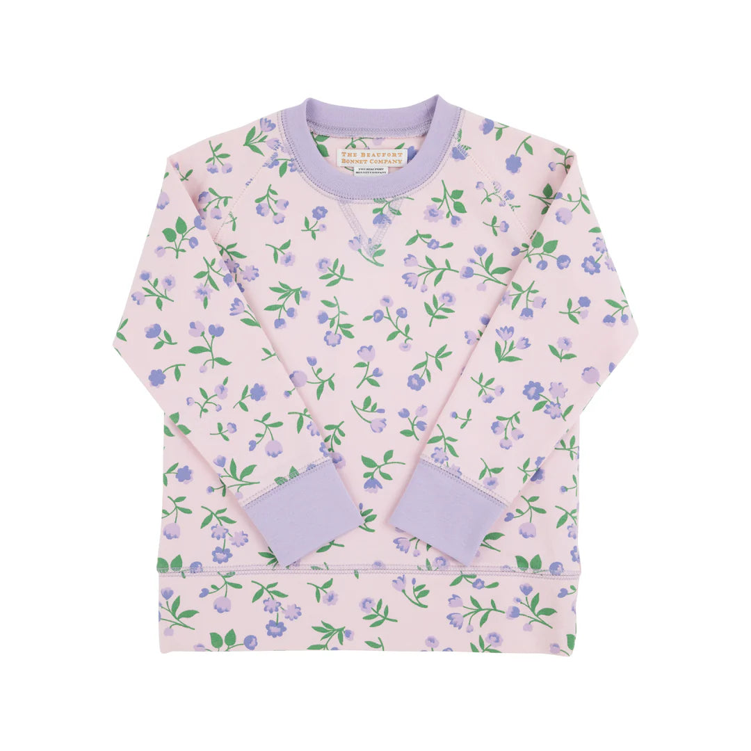 Cassidy Crewneck-Tuxedo Park Tulip