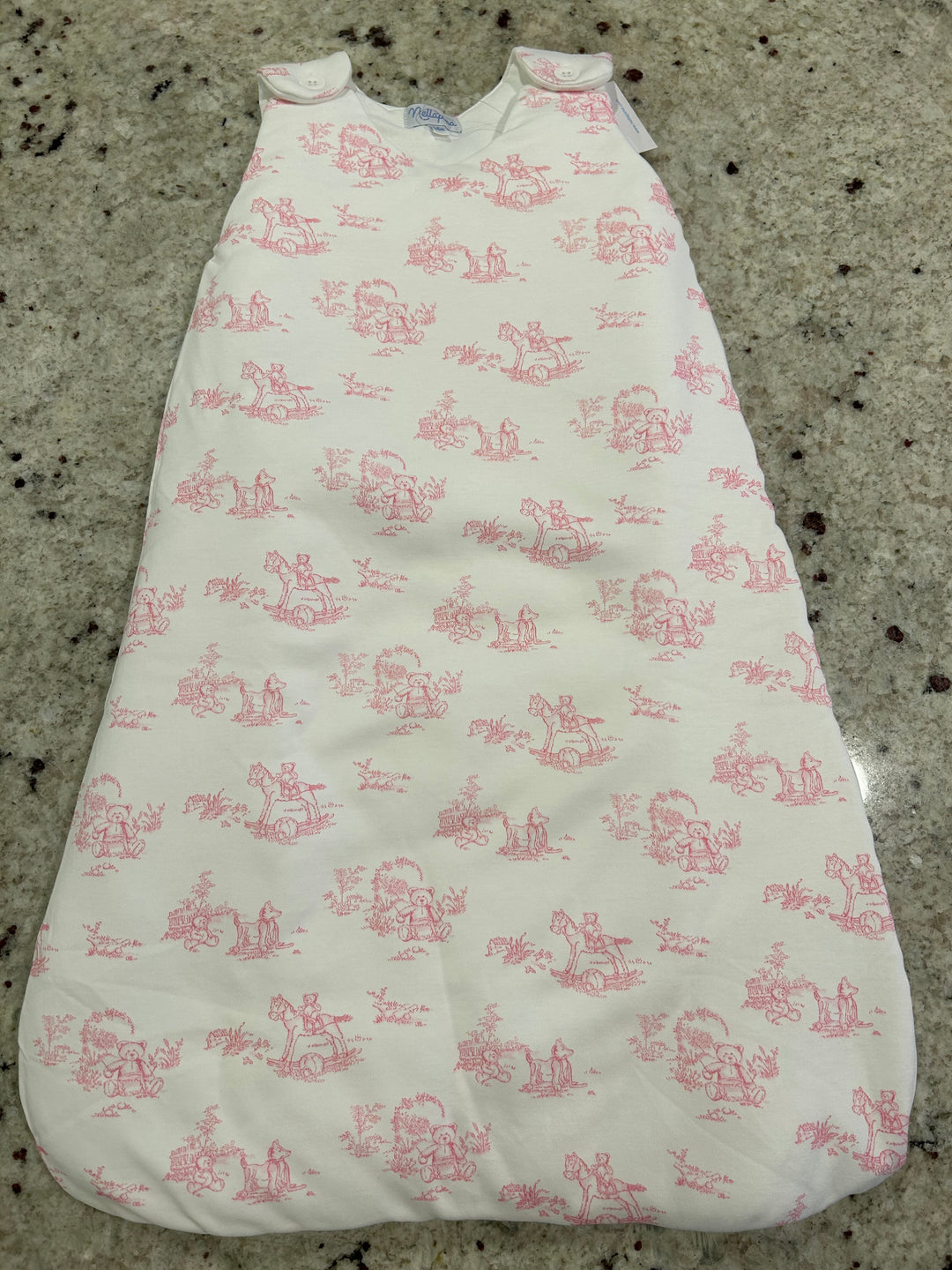 Pink Toile Winter Sack
