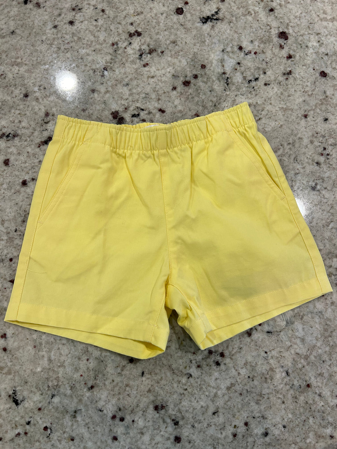 Drew Elastic Waist Short-Yellow