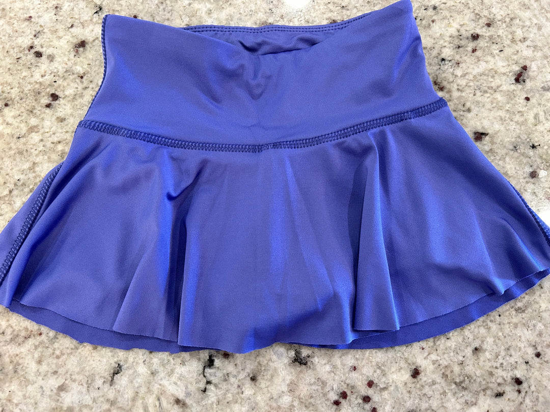 Athletic Skirt- Blue Iris