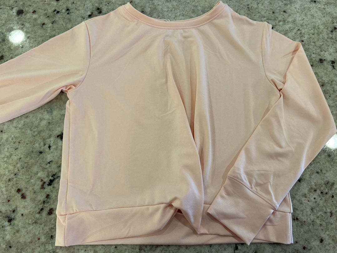 Knot Top- Pearl Blush