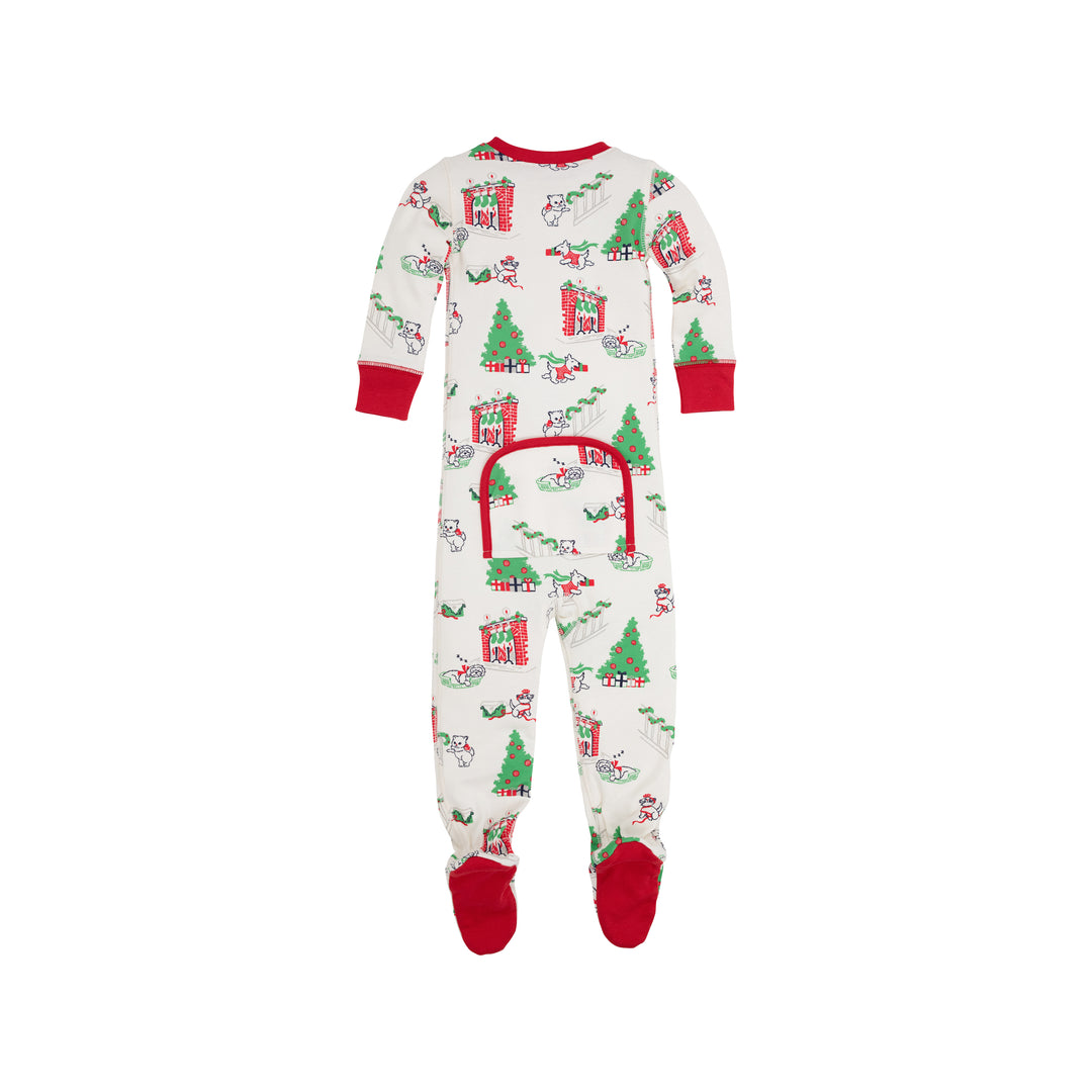 Knox's Night Night Footed Classic Christmas