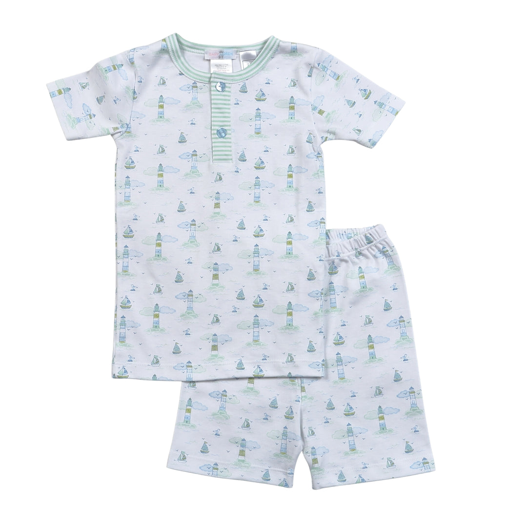 Blue Lighthouse PJ Set
