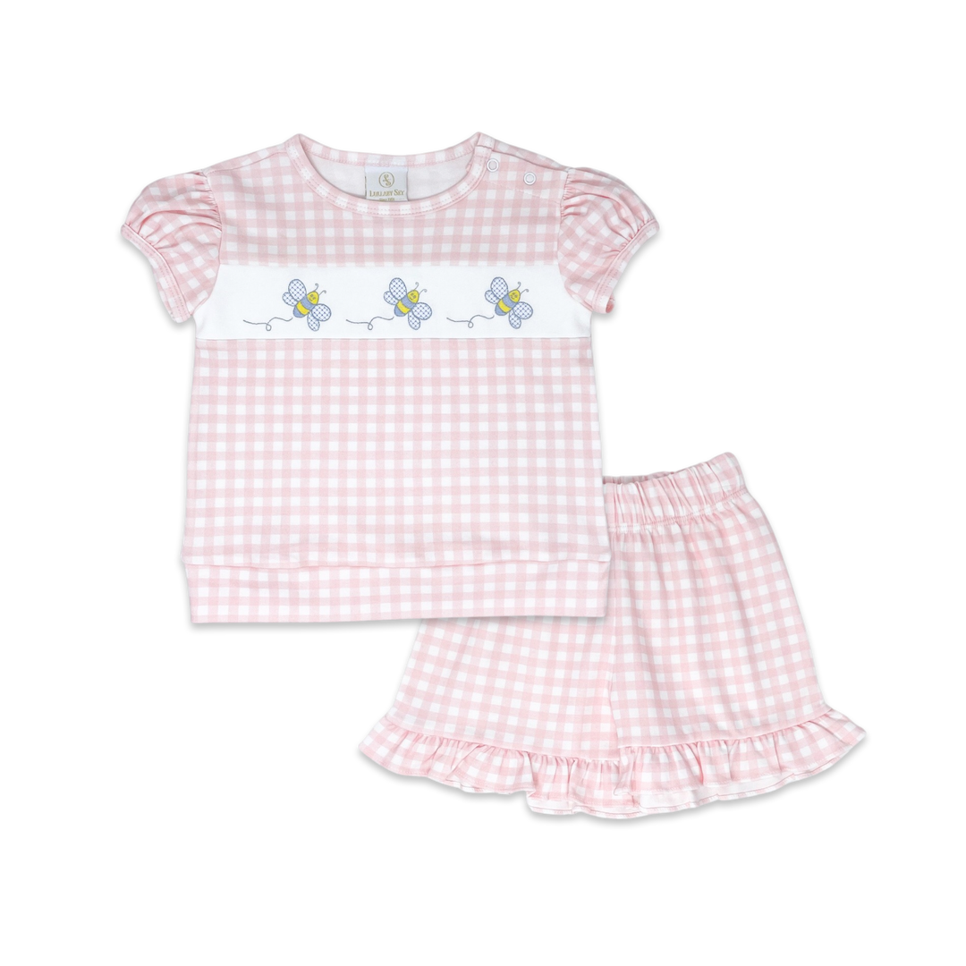 Lagniappe Short Set- Honeycomb