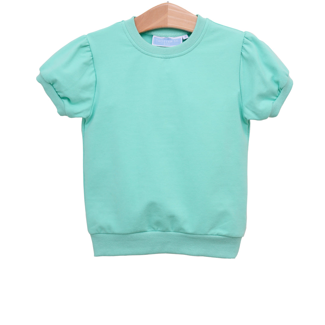 Landry Puff Sleeve Mint