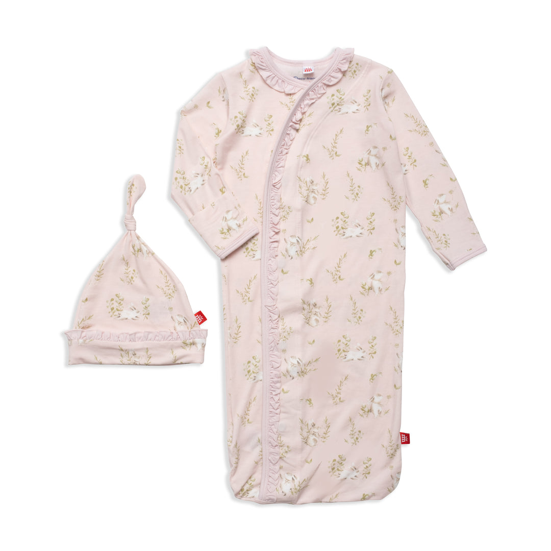 Pink Hop Gown/Hat Set