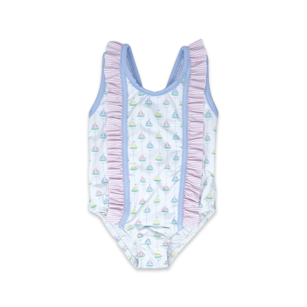 Molly Swimsuit- Sailboat