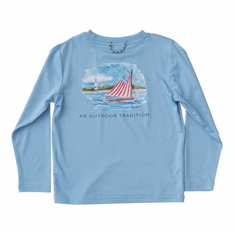 Flag Art Performance Tee LS
