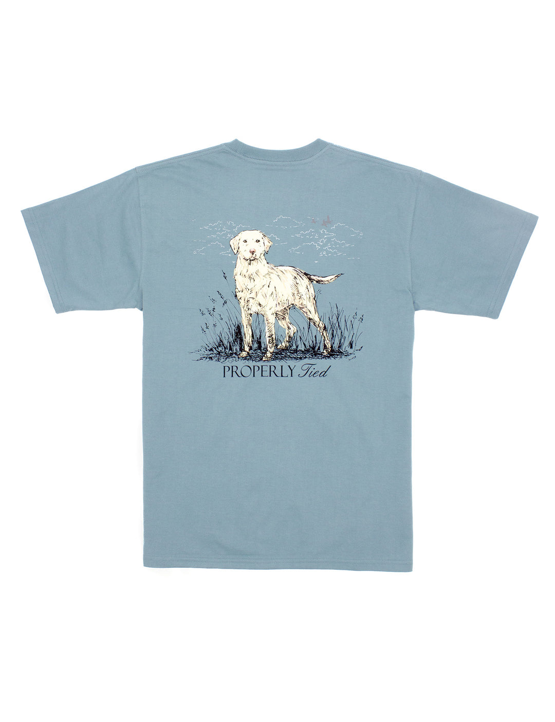 Labrador Tee Blue SS