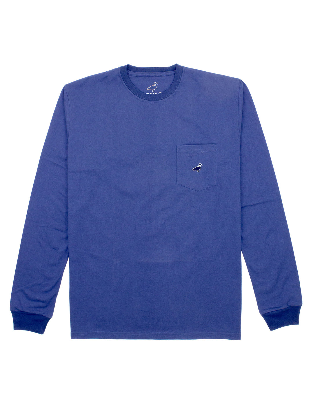 Parker LS Pocket Tee River Blue
