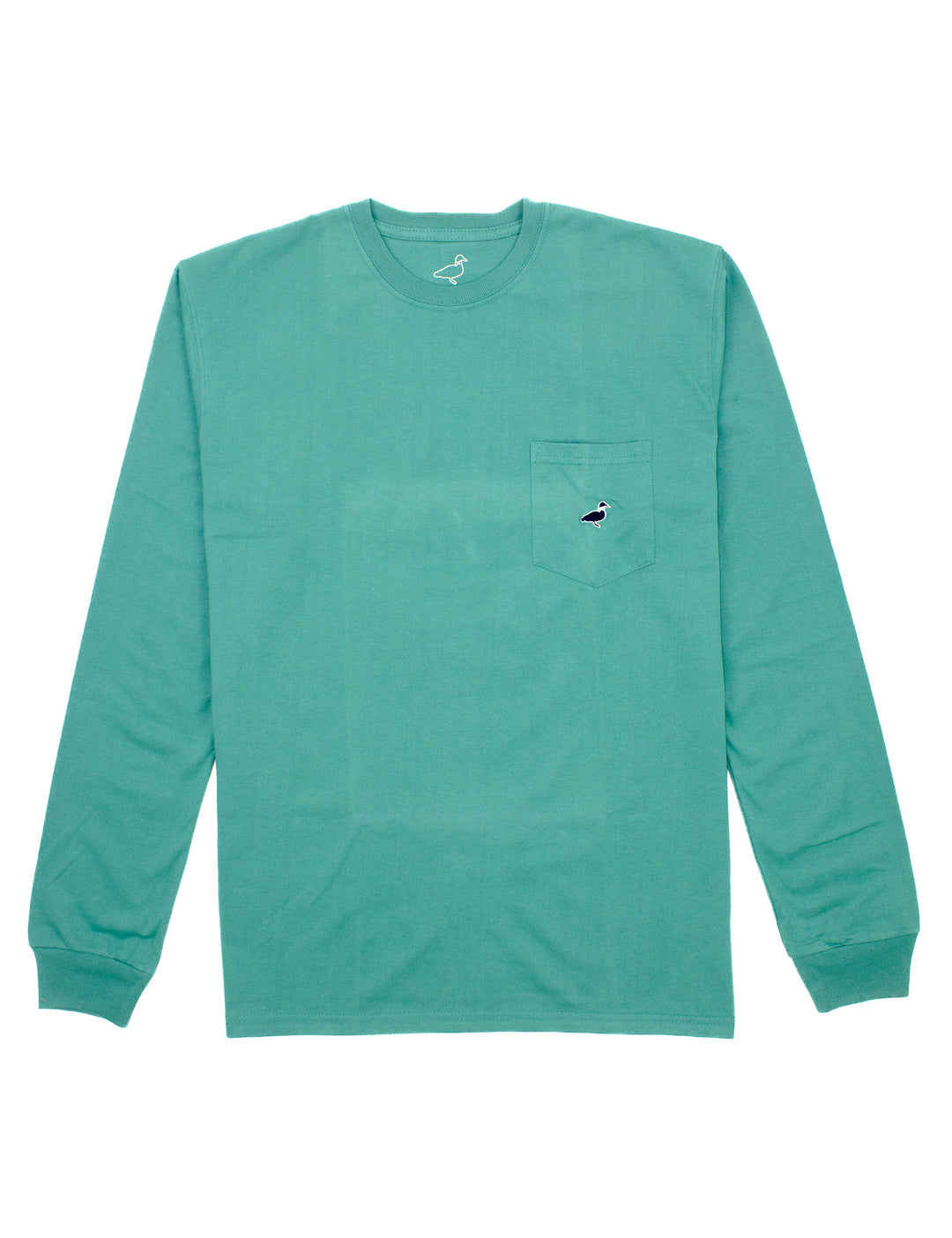 Parker LS Pocket Tee Teal