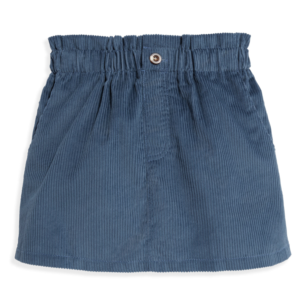 Paperbag Skirt- Moonlight Blue