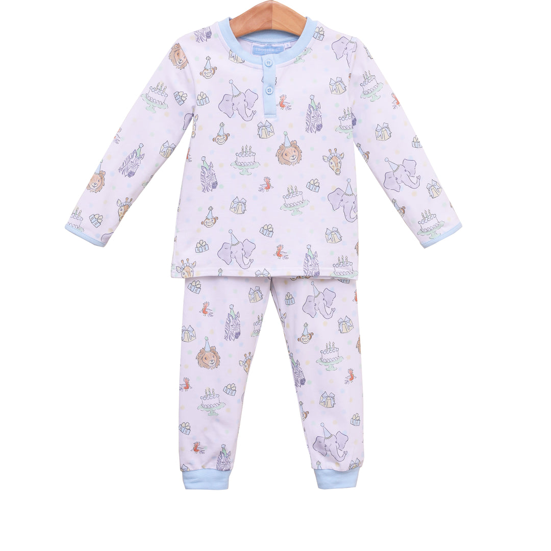 Party Animals PJ Blue