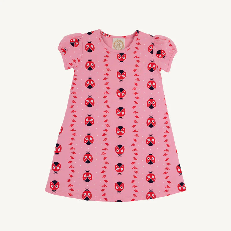 Penny's Play Dress- Ladybug Line Up