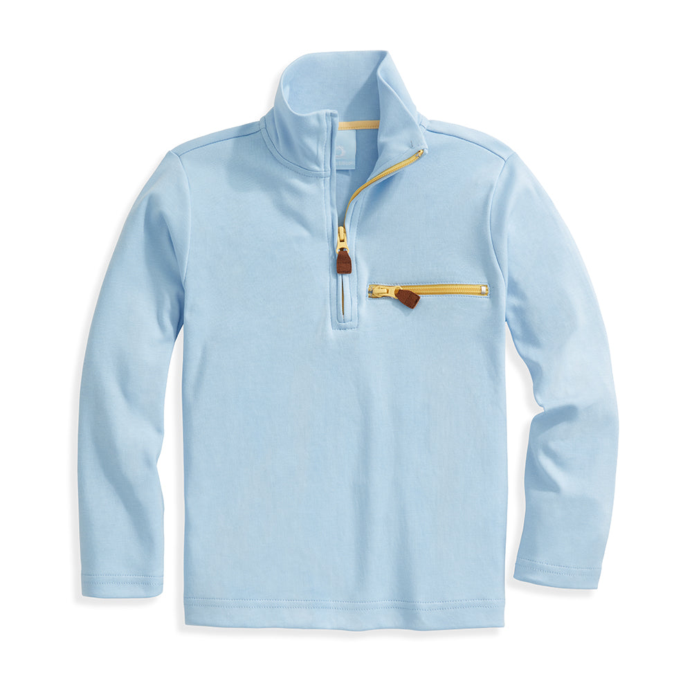 Half-Zip Blue/yellow