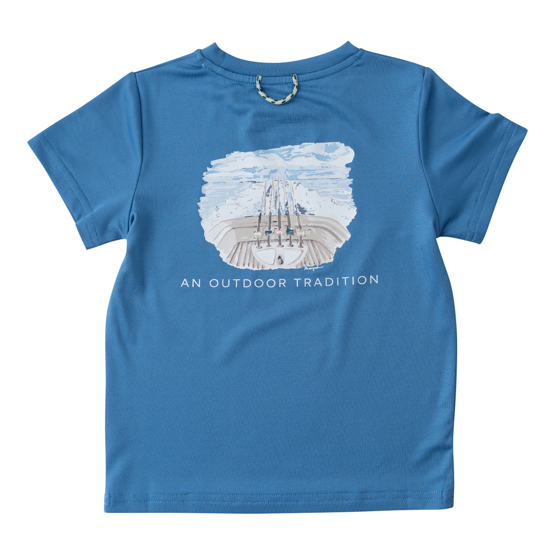 SS ProPerf Tee Blue Reels
