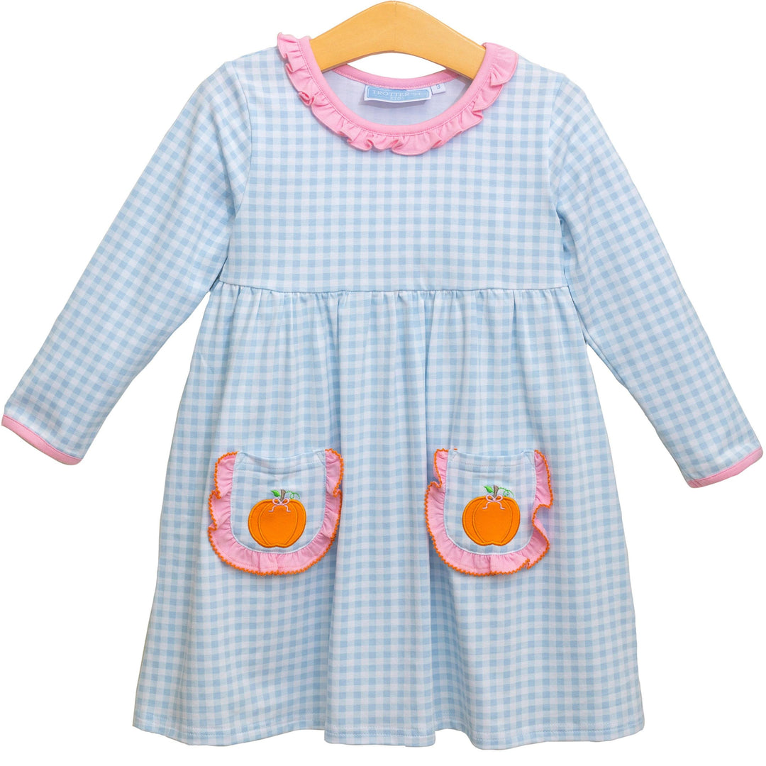 Pumpkin LS Dress