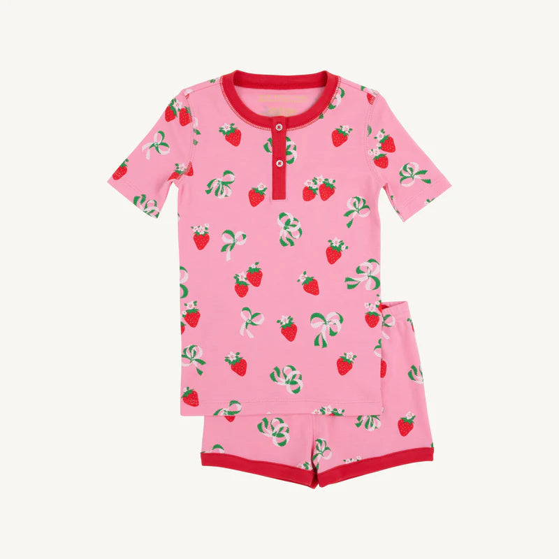 Sara Janes Short Set-Bow & Berry