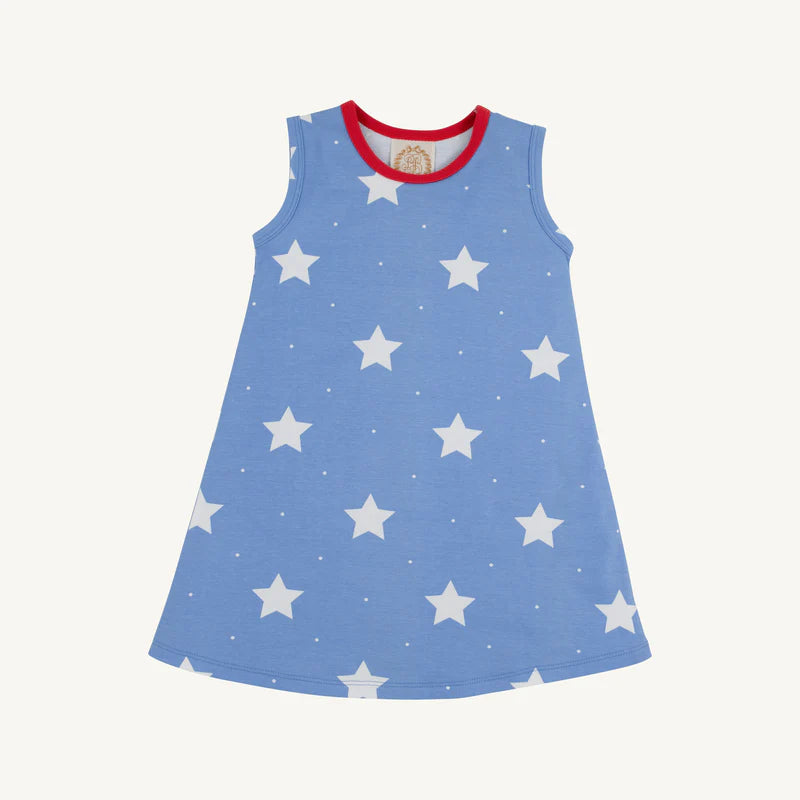 Sleeveless Polly Play Dress-North Sea Stars