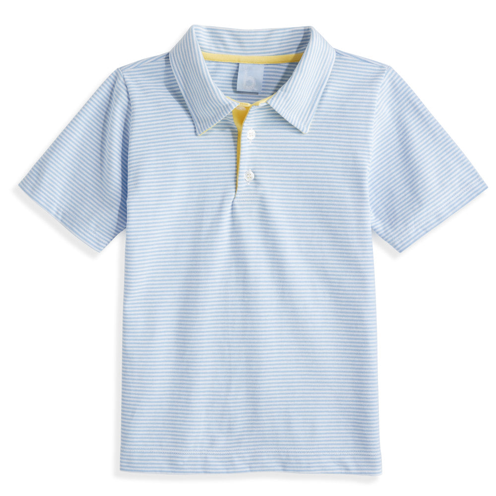 Striped Jersey Ward Polo