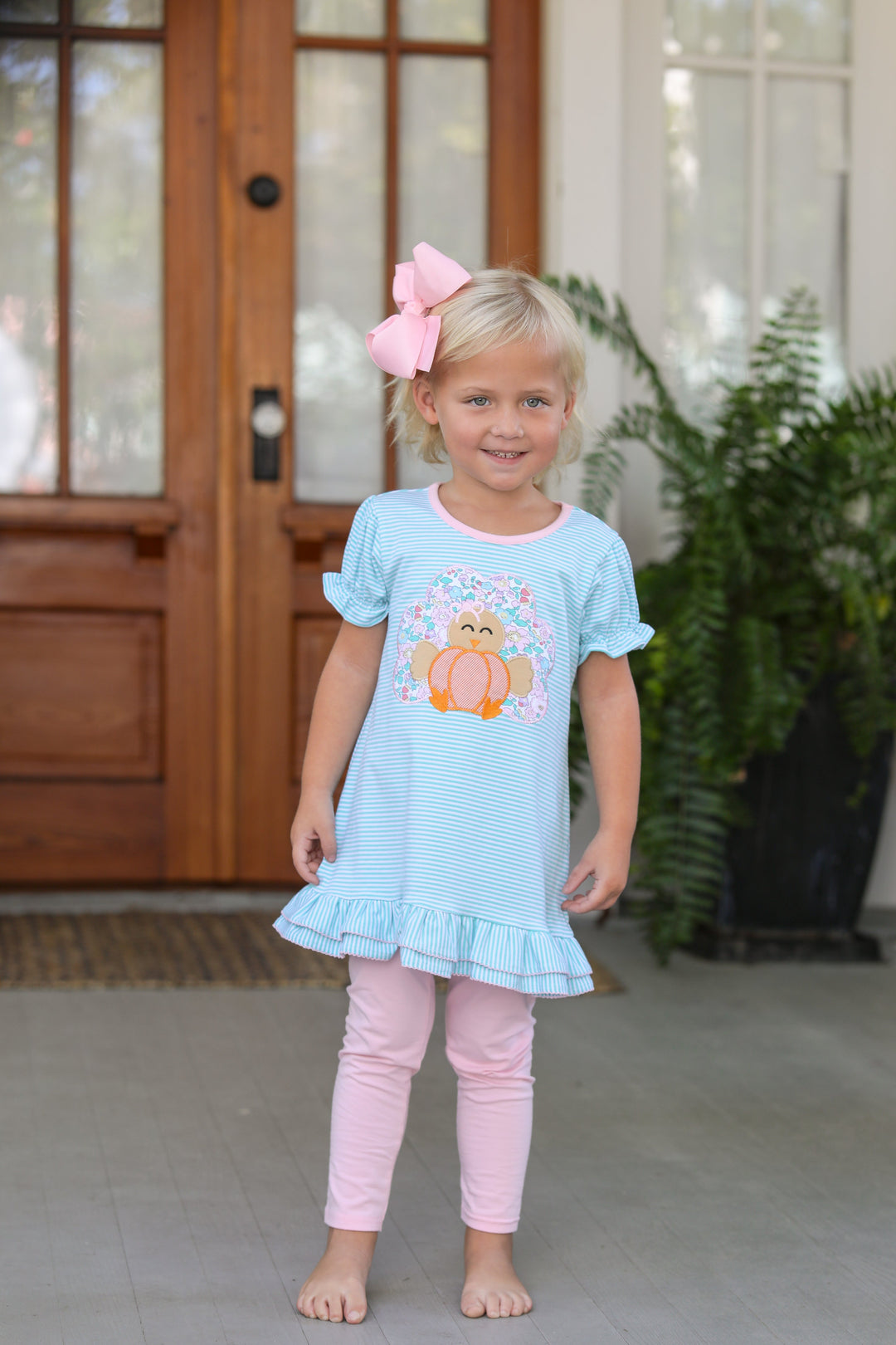 Turkey Pants Set Ruffle