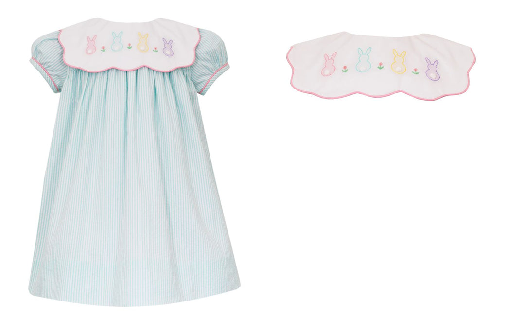 Cotton Tails Seersucker Dress