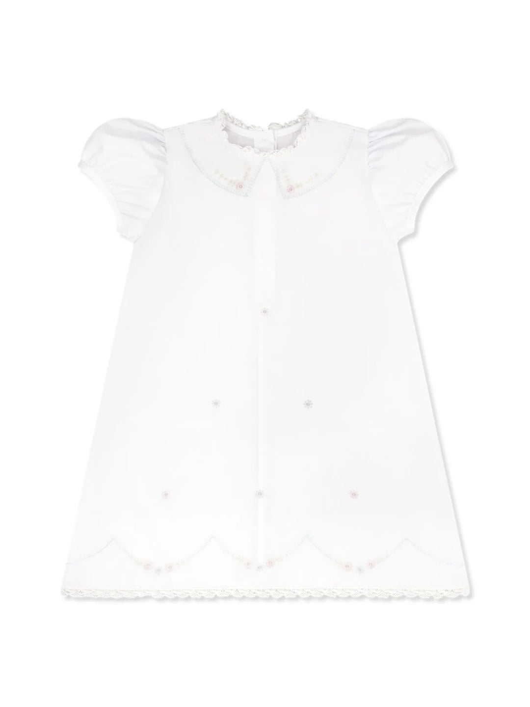 Ashtyn Dress-Blessings White/Blue