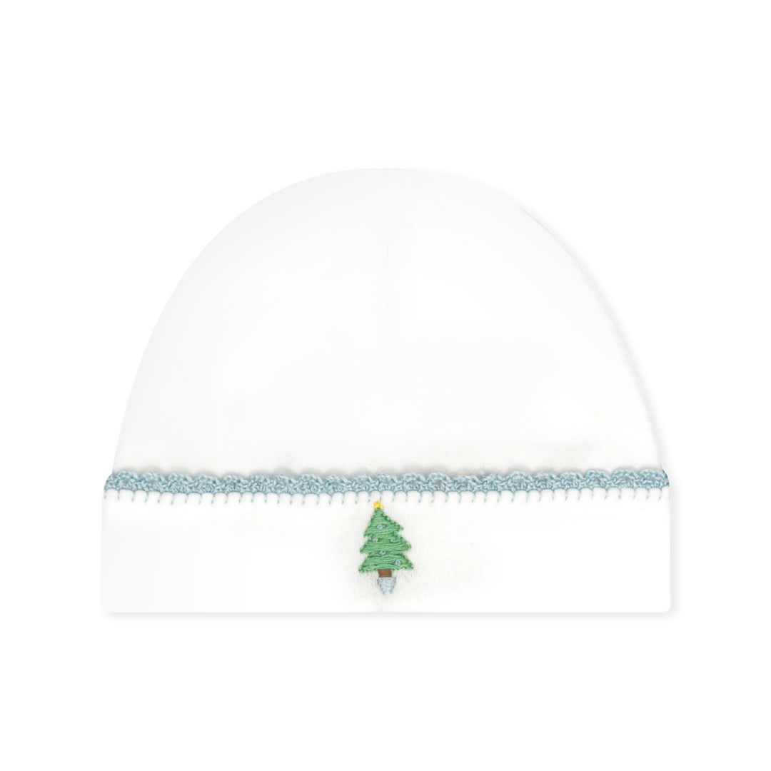 Baby Hat White/Tree