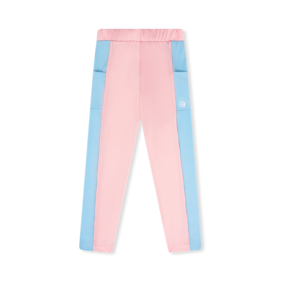 Lila Leggings Pink/Blue