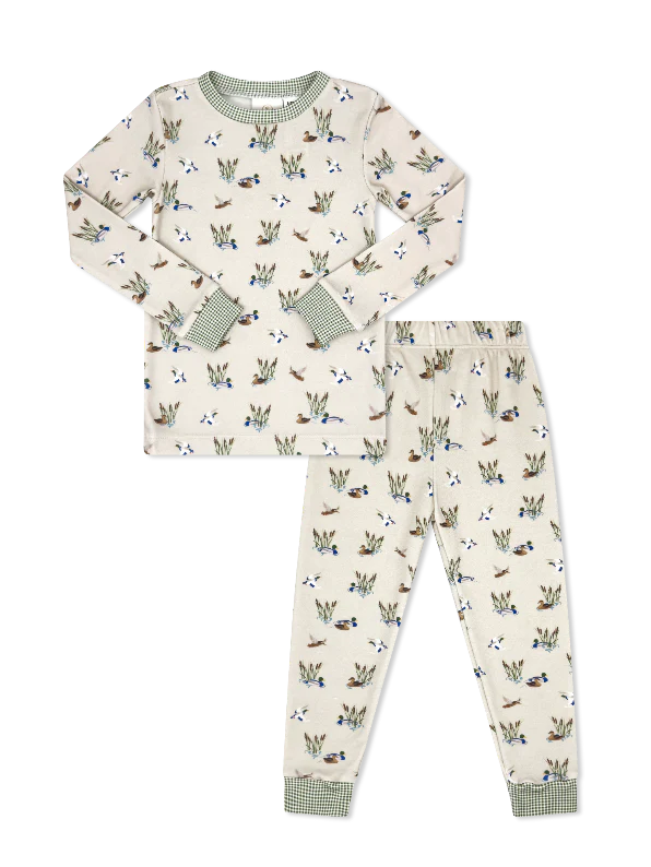 Sweet Pea PJ Set-Quacky Adventures