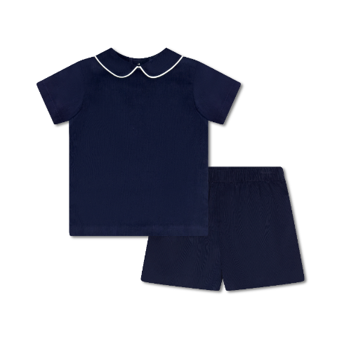 Sibley Short Set-Navy Cord