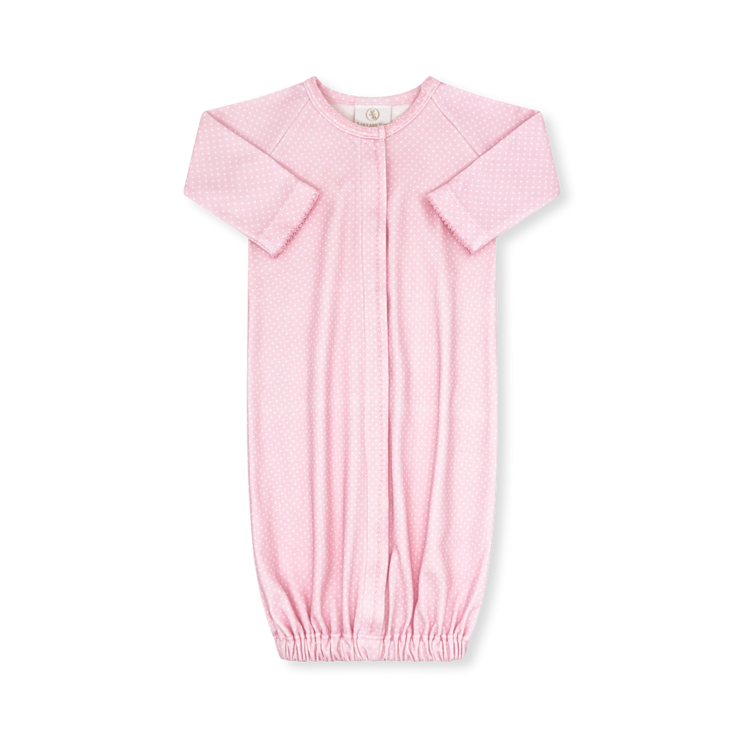 Snuggle Me Saque-Pink Bitty Dot