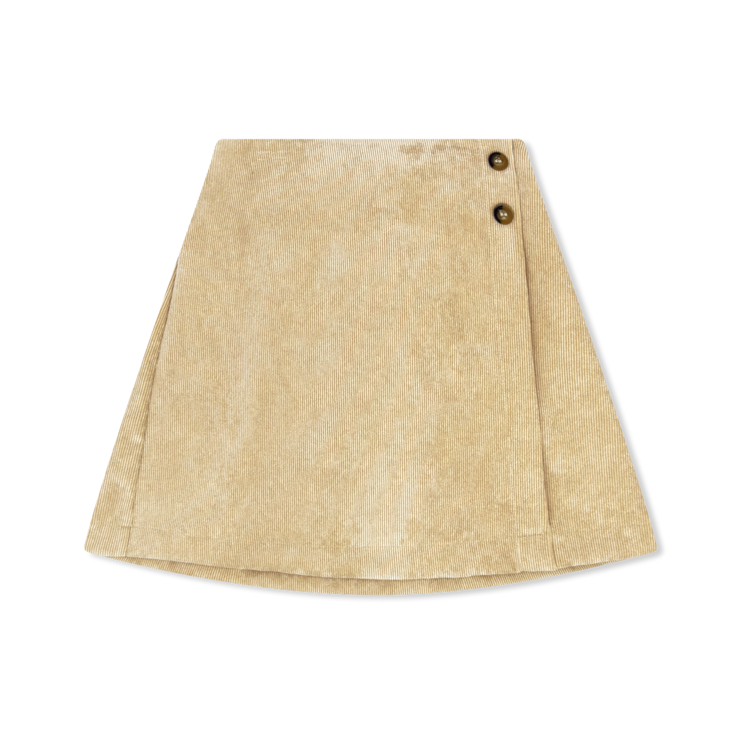 Julia Skirt Khaki Cord