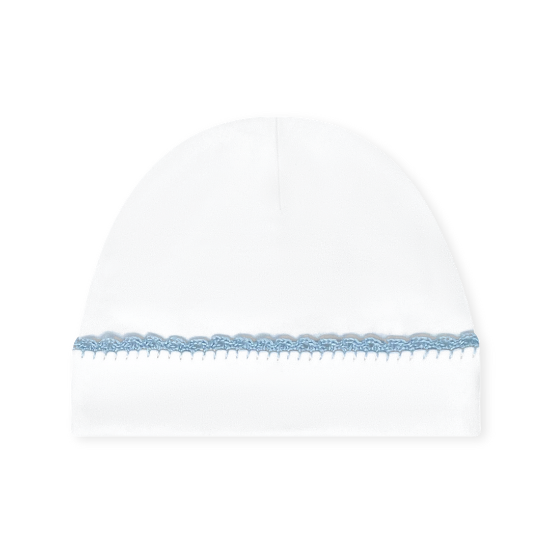 Baby Hat- White, Blue