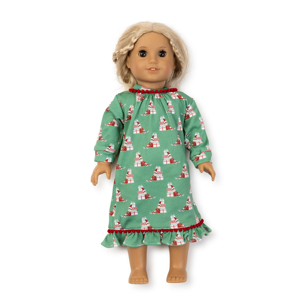 Doll Carlin Dress-Santa's Helper