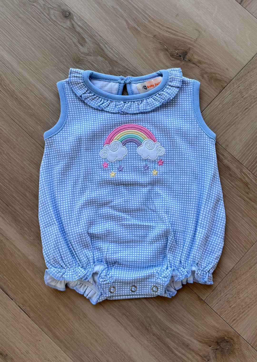 Ruffle Rainbow Romper