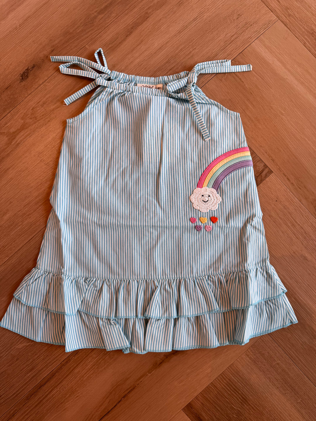 Rainbow Tie Strap Dress