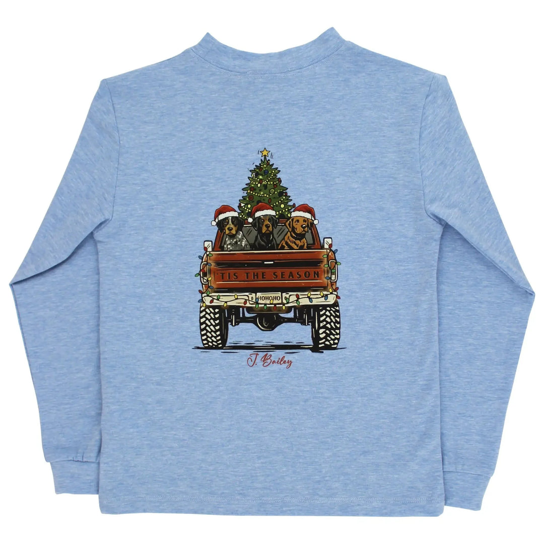 LS Logo Tee-Christmas Pups
