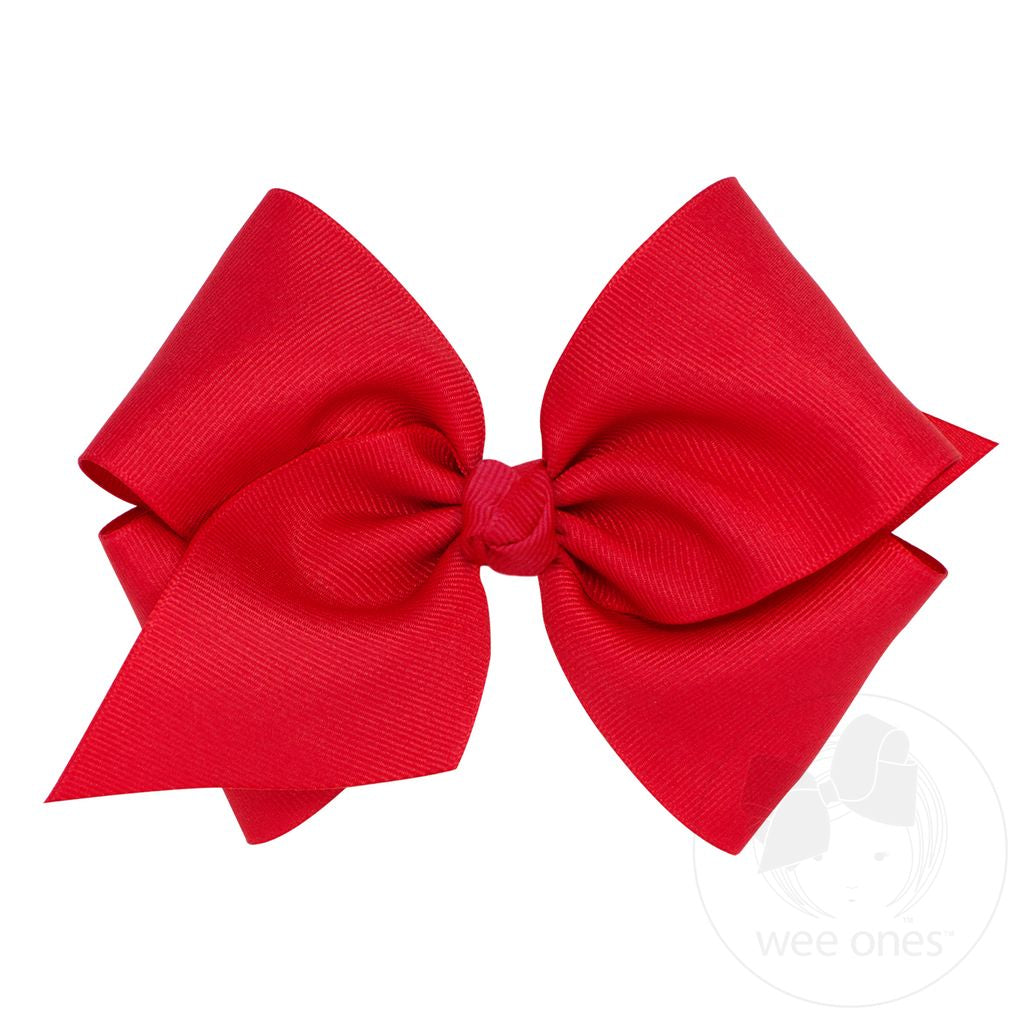 Large Classic Grosgrain Bow