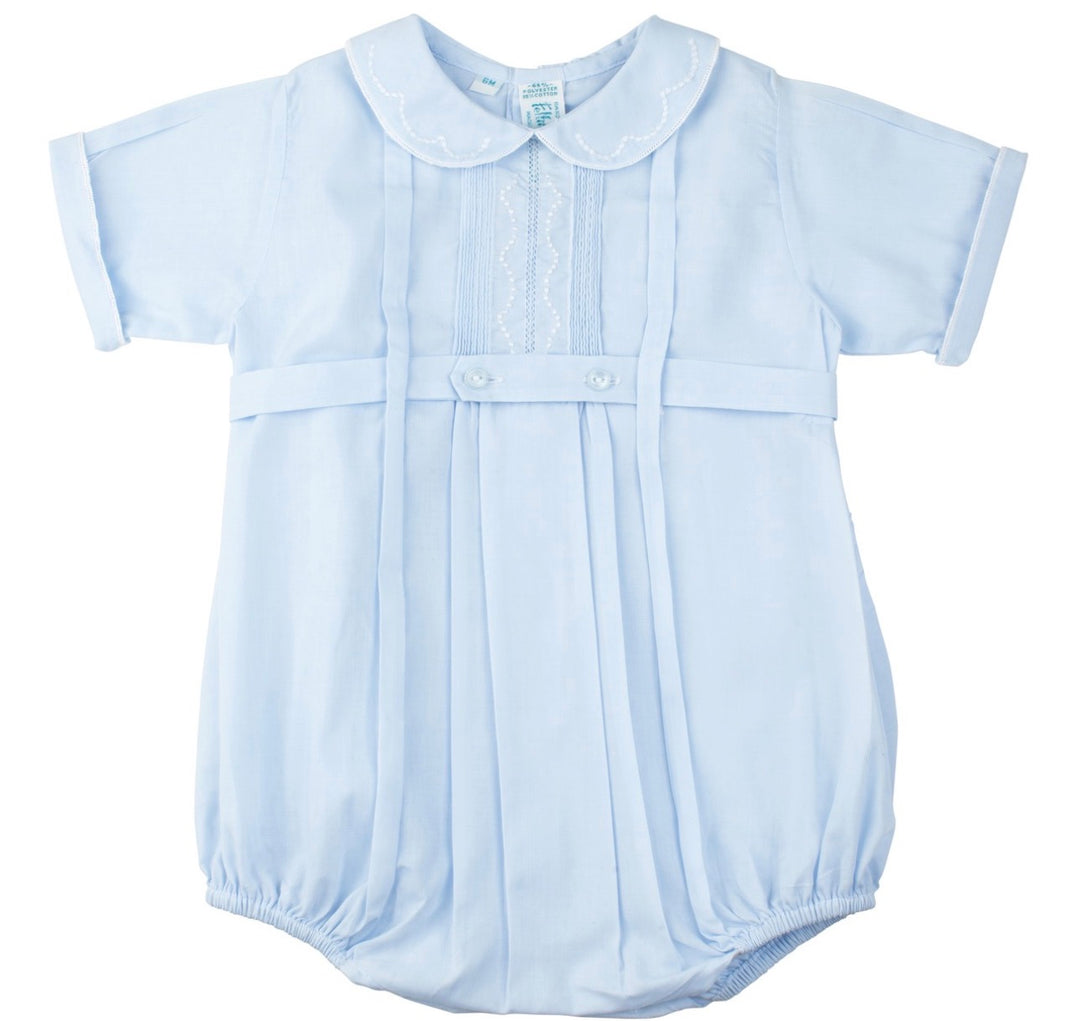 Blue Button Belt Creeper