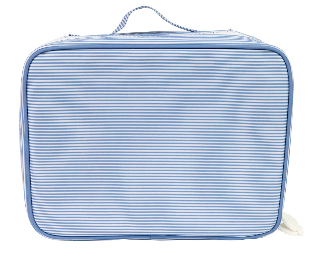 The Lunchbox-Navy Mini Stripe