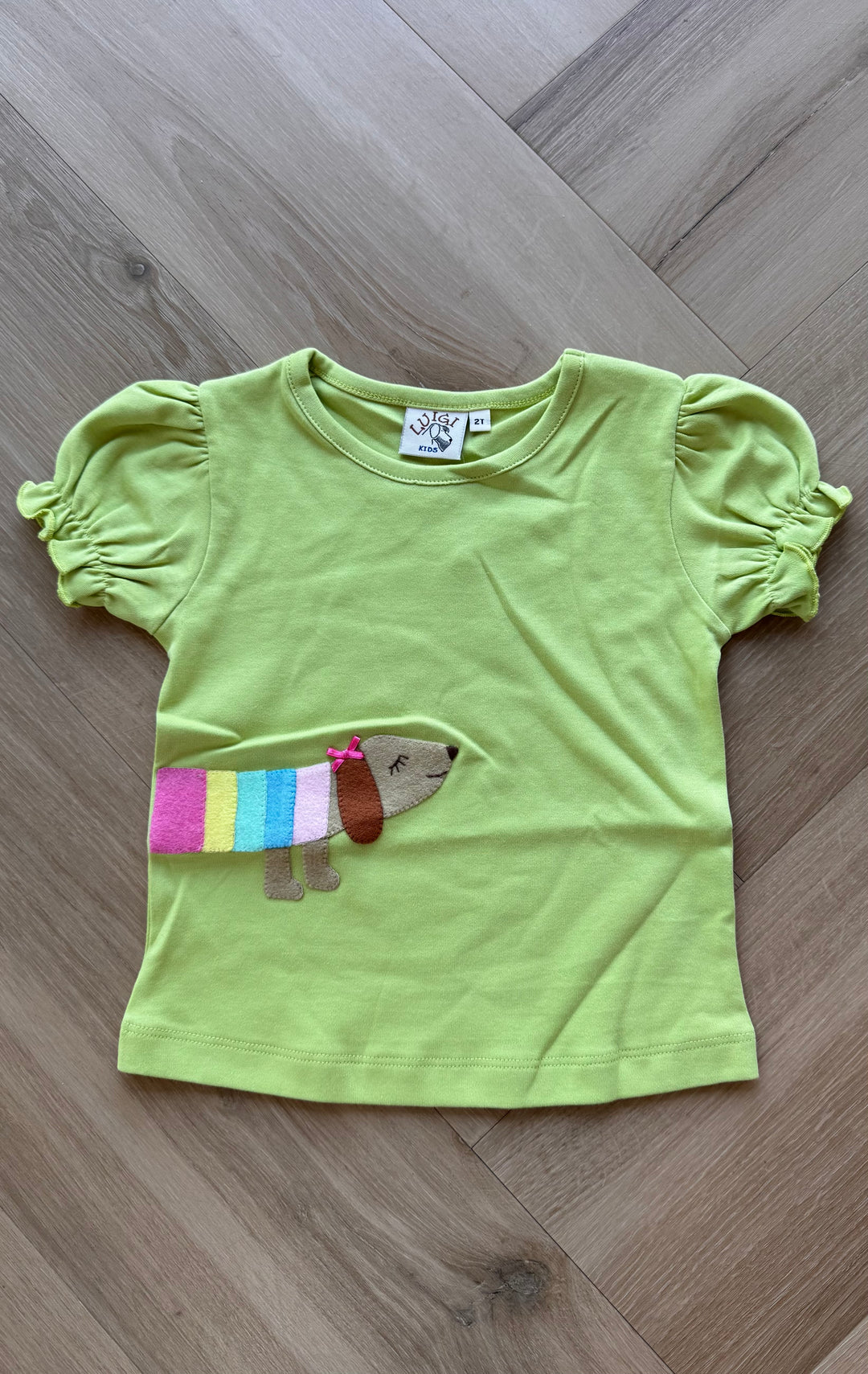 Puff Sleeve Dachshund Top
