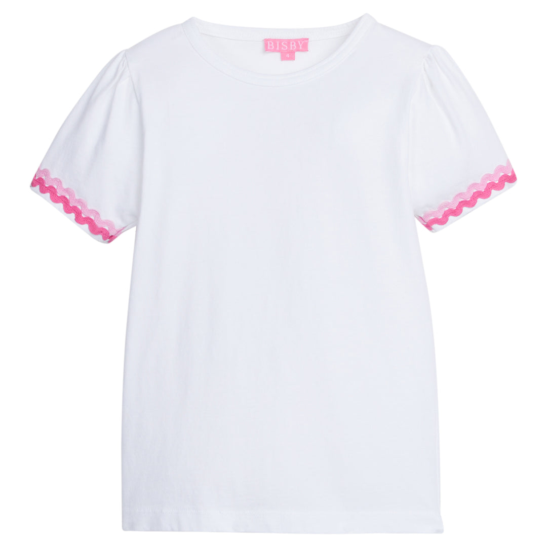 Ric Rac Essential Tee-Pink